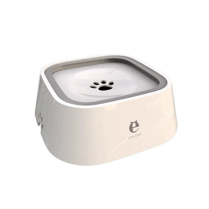 Bol d'Eau Flottant Anti-Débordement pour Chien et Chat