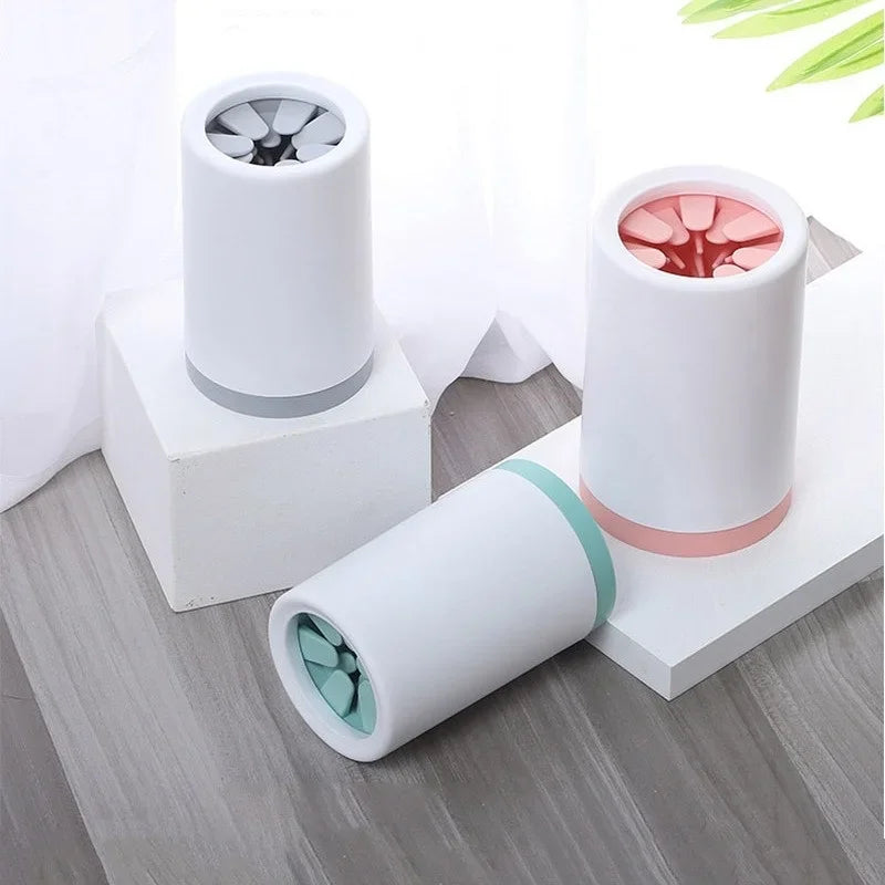 Nettoyeur de Pattes pour Chien et Chat – Gobelet Silicone Souple, 2 Tailles