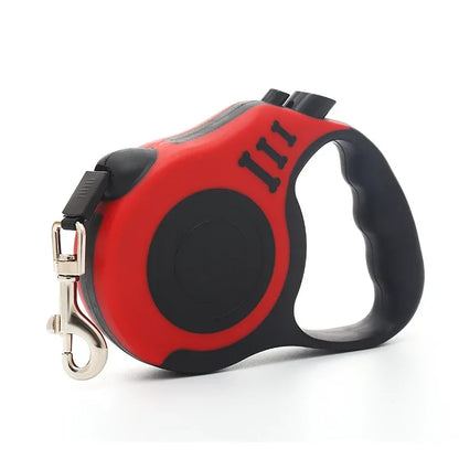 Laisse Rétractable Automatique pour Chien – 3M ou 5M, Frein et Blocage Sécurisé