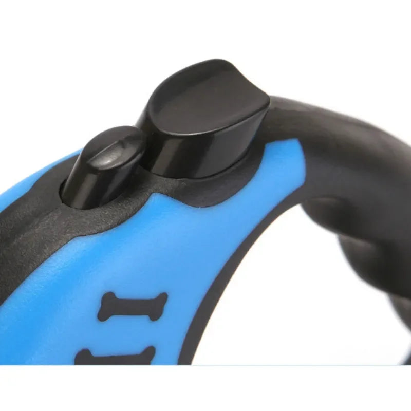 Laisse Rétractable Automatique pour Chien – 3M ou 5M, Frein et Blocage Sécurisé