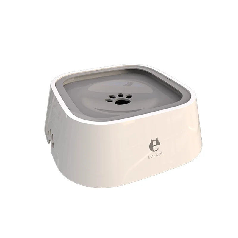 Bol d'Eau Flottant Anti-Débordement pour Chien et Chat