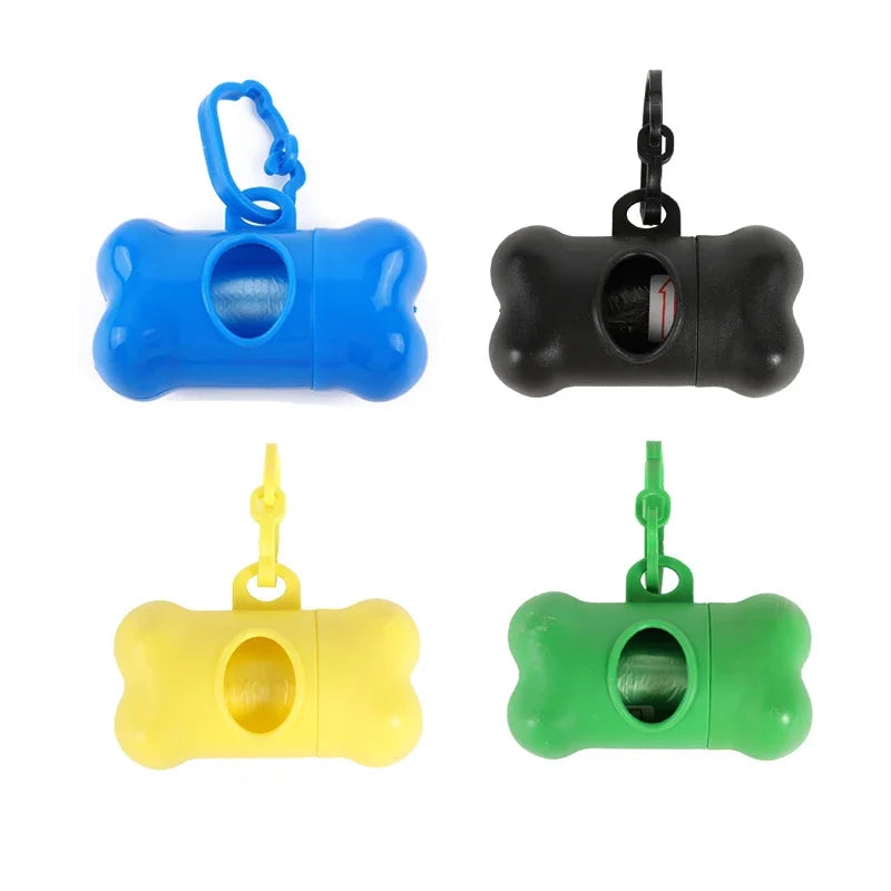 Distributeur de sacs à crottes en forme d'os pour chien | Maison KJ Prisca