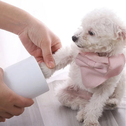Nettoyeur de Pattes pour Chien et Chat – Gobelet Silicone Souple, 2 Tailles