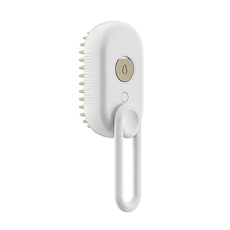 Brosse Vapeur 3-en-1 pour Chien et Chat – Nettoyage, Massage et Toilettage à Vapeur