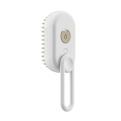 Brosse Vapeur 3-en-1 pour Chien et Chat – Nettoyage, Massage et Toilettage à Vapeur