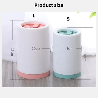 Nettoyeur de Pattes pour Chien et Chat – Gobelet Silicone Souple, 2 Tailles