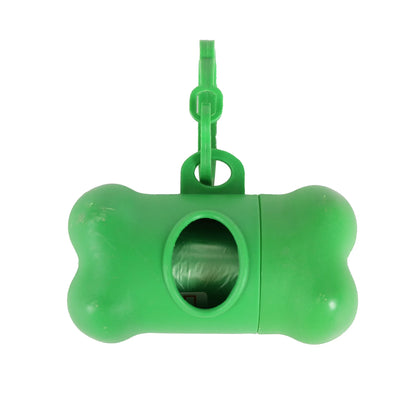 Distributeur de sacs à crottes en forme d'os pour chien | Maison KJ Prisca