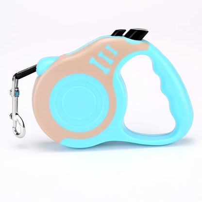 Laisse Rétractable Automatique pour Chien – 3M ou 5M, Frein et Blocage Sécurisé