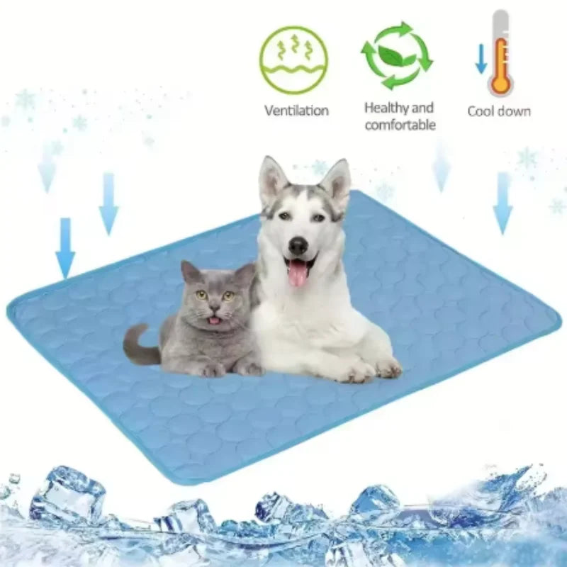 Tapis Rafraîchissant pour Chien et Chat – Grand Format, 6 Tailles