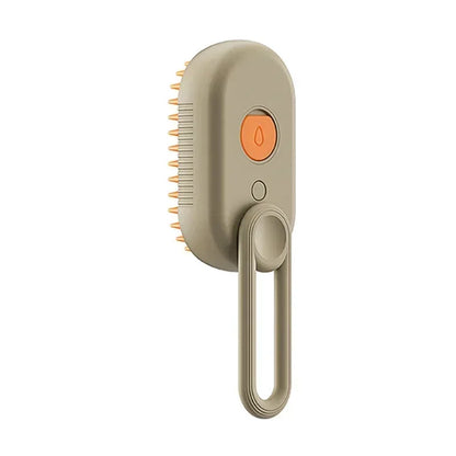 Brosse Vapeur 3-en-1 pour Chien et Chat – Nettoyage, Massage et Toilettage à Vapeur