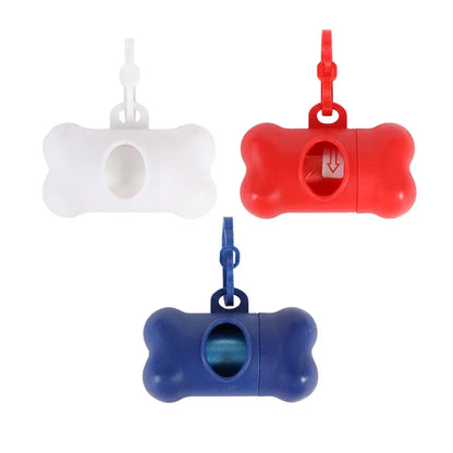 Distributeur de sacs à crottes en forme d'os pour chien | Maison KJ Prisca