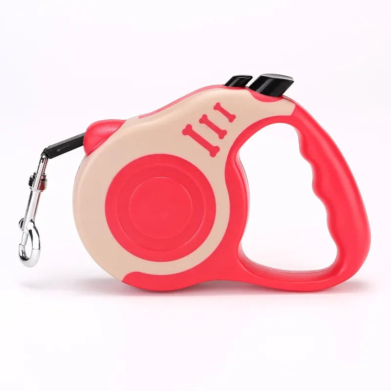 Laisse Rétractable Automatique pour Chien – 3M ou 5M, Frein et Blocage Sécurisé