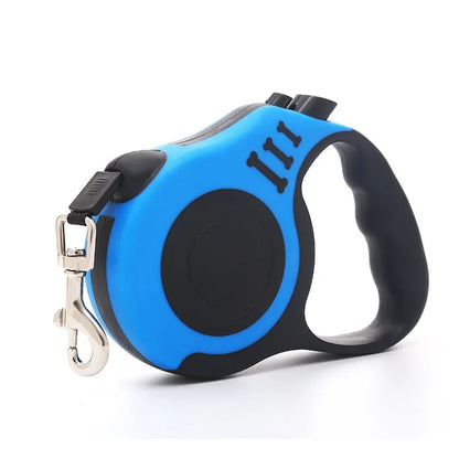 Laisse Rétractable Automatique pour Chien – 3M ou 5M, Frein et Blocage Sécurisé