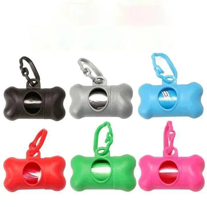 Distributeur de sacs à crottes en forme d'os pour chien | Maison KJ Prisca